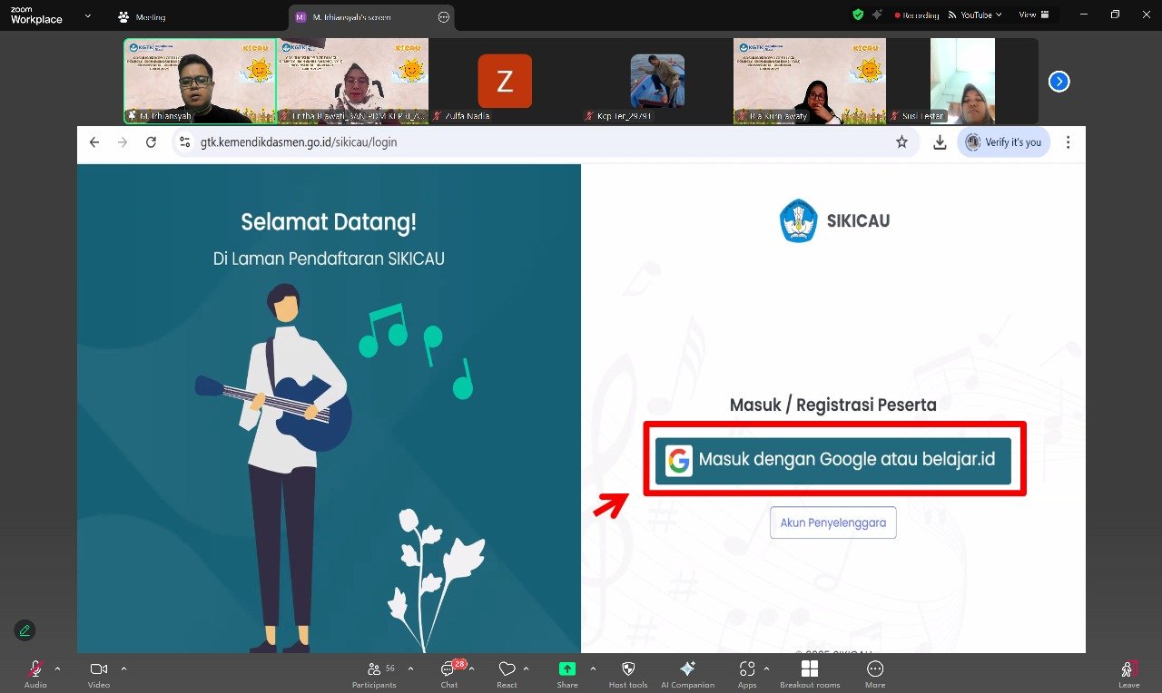 Kantor GTK Kepri Sosialisasikan Lomba KICAU Tahun 2025
