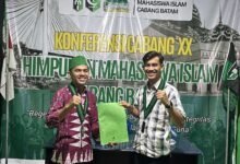 Konfercab XX HMI Cabang Batam Berlangsung Sukses, Andri Saputra Nahkodai Kepengurusan 2025-2026