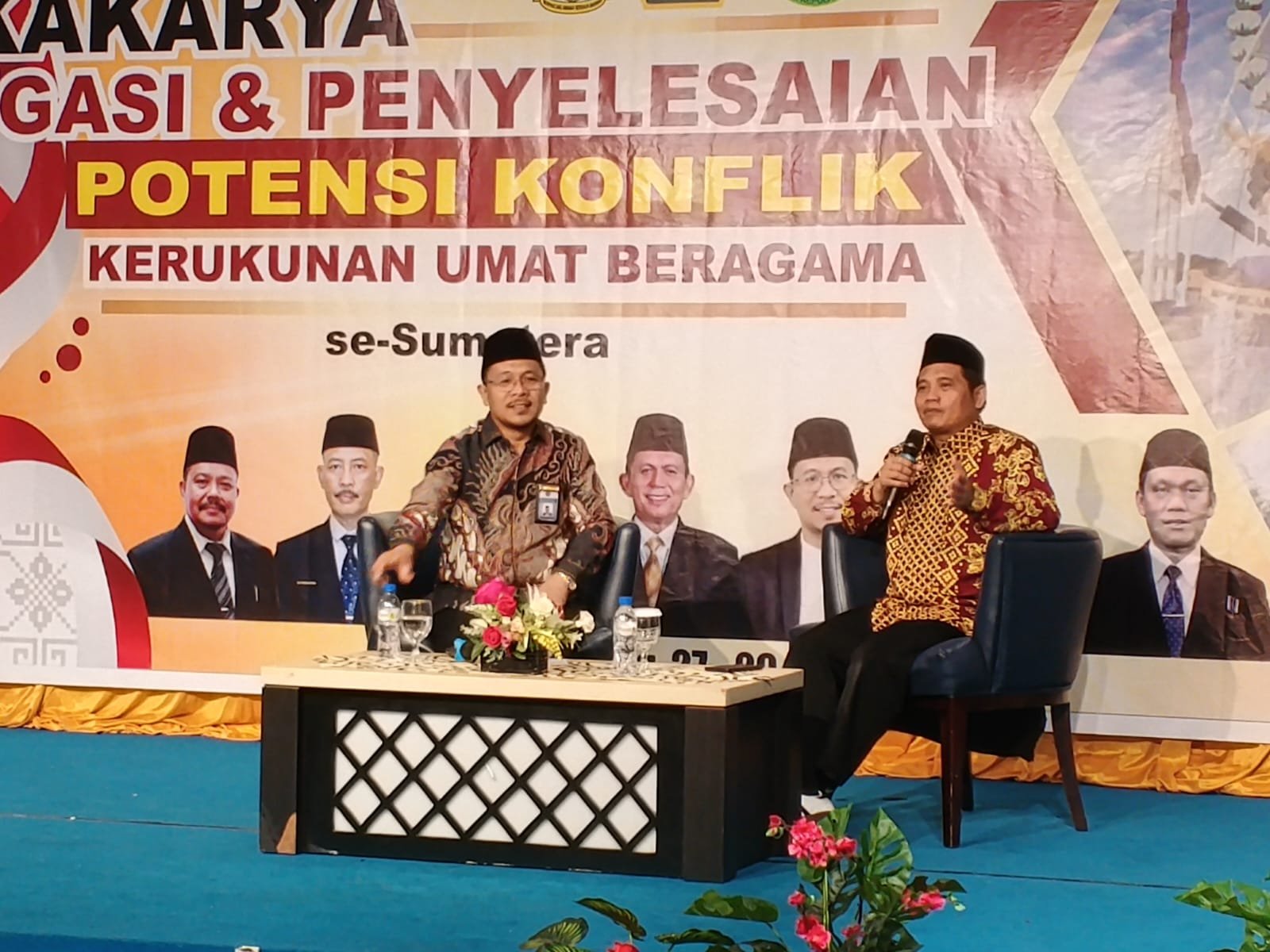 Lokakarya Mitigasi dan Penyelesaian Potensi Konflik Kerukunan Umat Beragama FKUB Se - Sumatera 2025