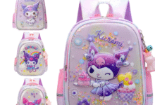 Tas Ransel Anak Perempuan Fashion Kuromi Parasut Trendi, Fungsional, dan Super Imut!