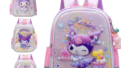 Tas Ransel Anak Perempuan Fashion Kuromi Parasut Trendi, Fungsional, dan Super Imut!