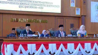 Wakil Wali Kota Tanjungpinang Raja Ariza Sampaikan Jawaban Pemerintah Atas Pandangan Fraksi DPRD