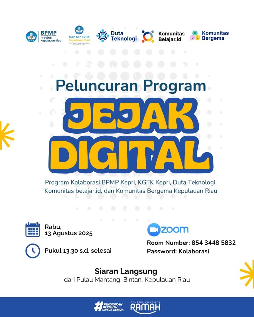 Peluncuran Program Jejak Digital di SMA Negeri 1 Mantang