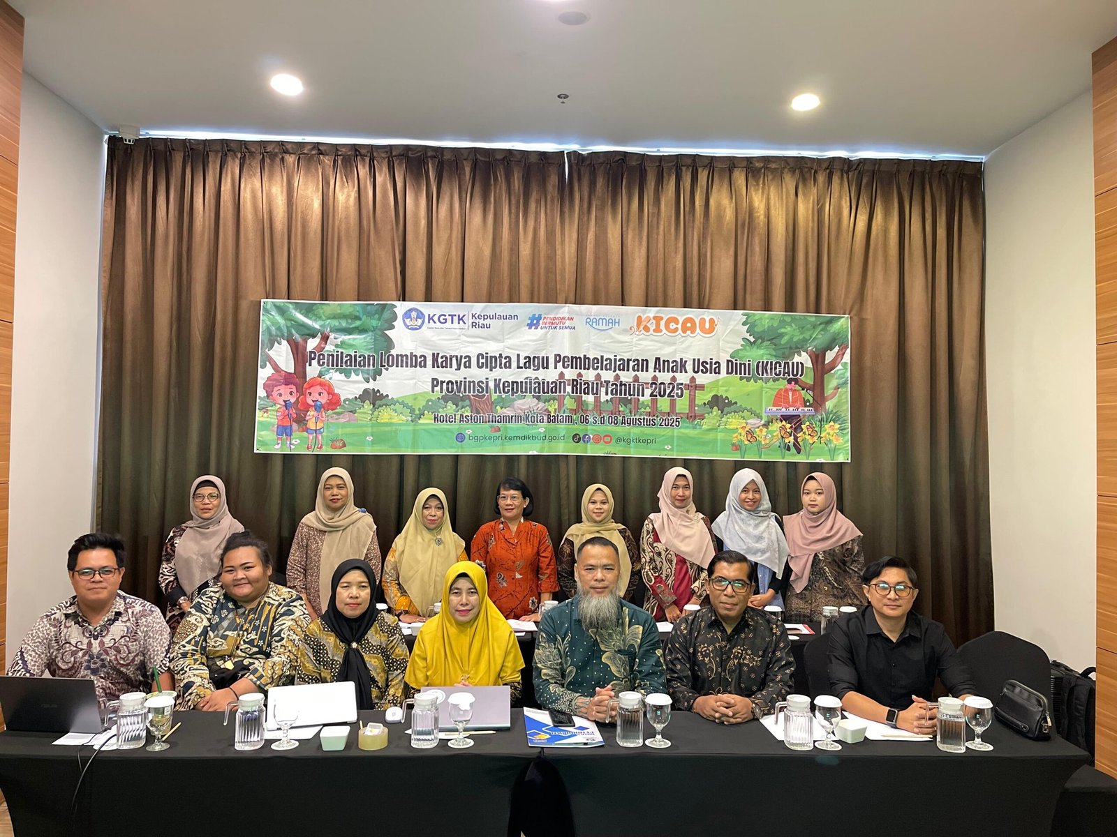 Kantor GTK Kepri Umumkan Pemenang 5 Terbaik Lomba KICAU Provinsi Kepulauan Riau Tahun 2025