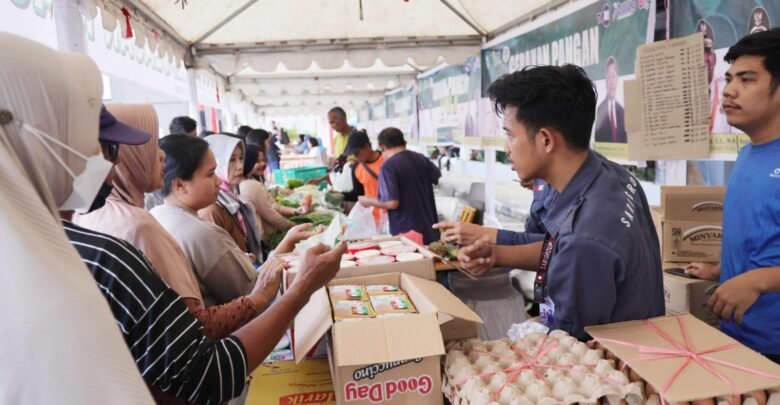 Masyarakat Sambut Antusias Gerakan Pangan Murah Serentak di Kepri