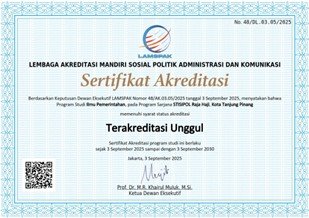 STISIPOL Raja Haji Raih Akreditasi Unggul Untuk Program Studi Ilmu Pemerintahan, Jadi Capaian Cemerlang Pendidikan Tinggi Kepri