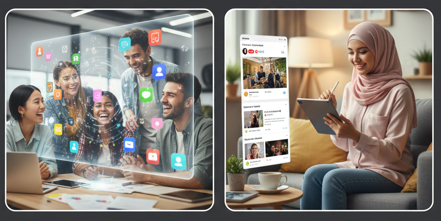 Perubahan Cara Konsumsi Konten Media Sosial di Tahun 2025