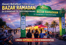 Bazar Ramadan 1447 H di Zona B Gurindam 12 Tanjungpinang Dibatalkan, Lokasi Dipindah