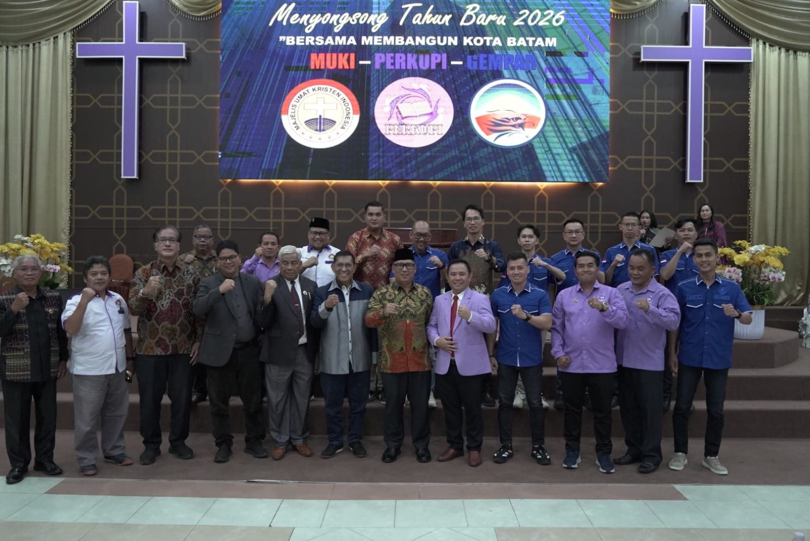 Wagub Kepri Nyanyang Haris Hadiri Acara MUKI–PERKUPI–GEMPAR Batam, Tekankan Persatuan dan Kerukunan Umat