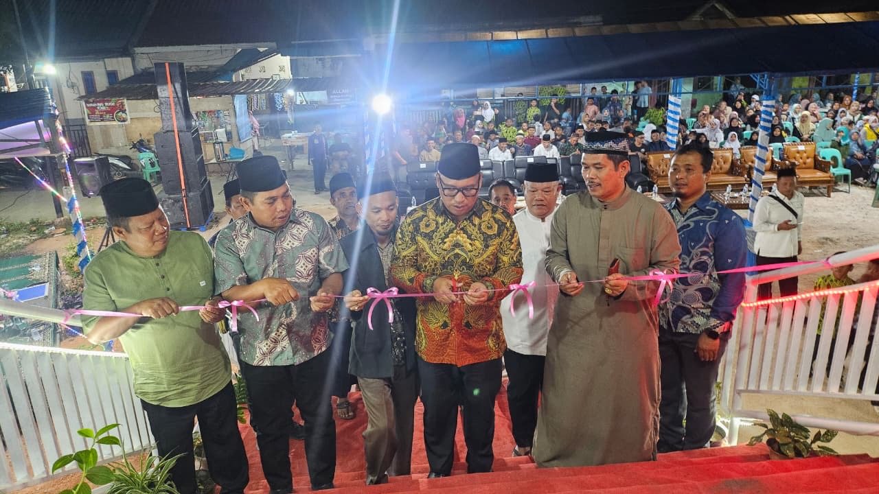 Wagub Kepri Nyanyang Haris Resmikan Gedung TPQ Al-Hidayah Batam, Dorong Penguatan Pendidikan Karakter Anak