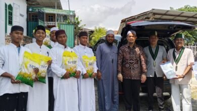 Milad HMI ke-79, MW KAHMI Provinsi Kepulauan Riau dan HMI Cabang Tanjungpinang-Bintan Salurkan Bantuan Beras