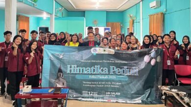 HIMATIKA UMRAH Tebar Kebaikan Melalui Aksi Peduli Edisi Paskah.