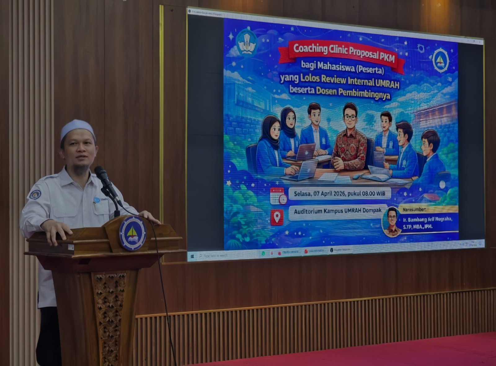 UMRAH Gelar Coaching Clinic PKM 2026