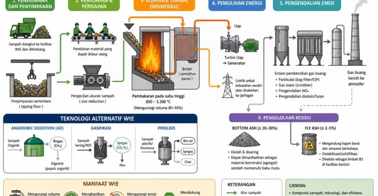 Inovasi Waste to Energy (WtE) sebagai Alternatif Solusi Permasalahan Energi dan Sampah