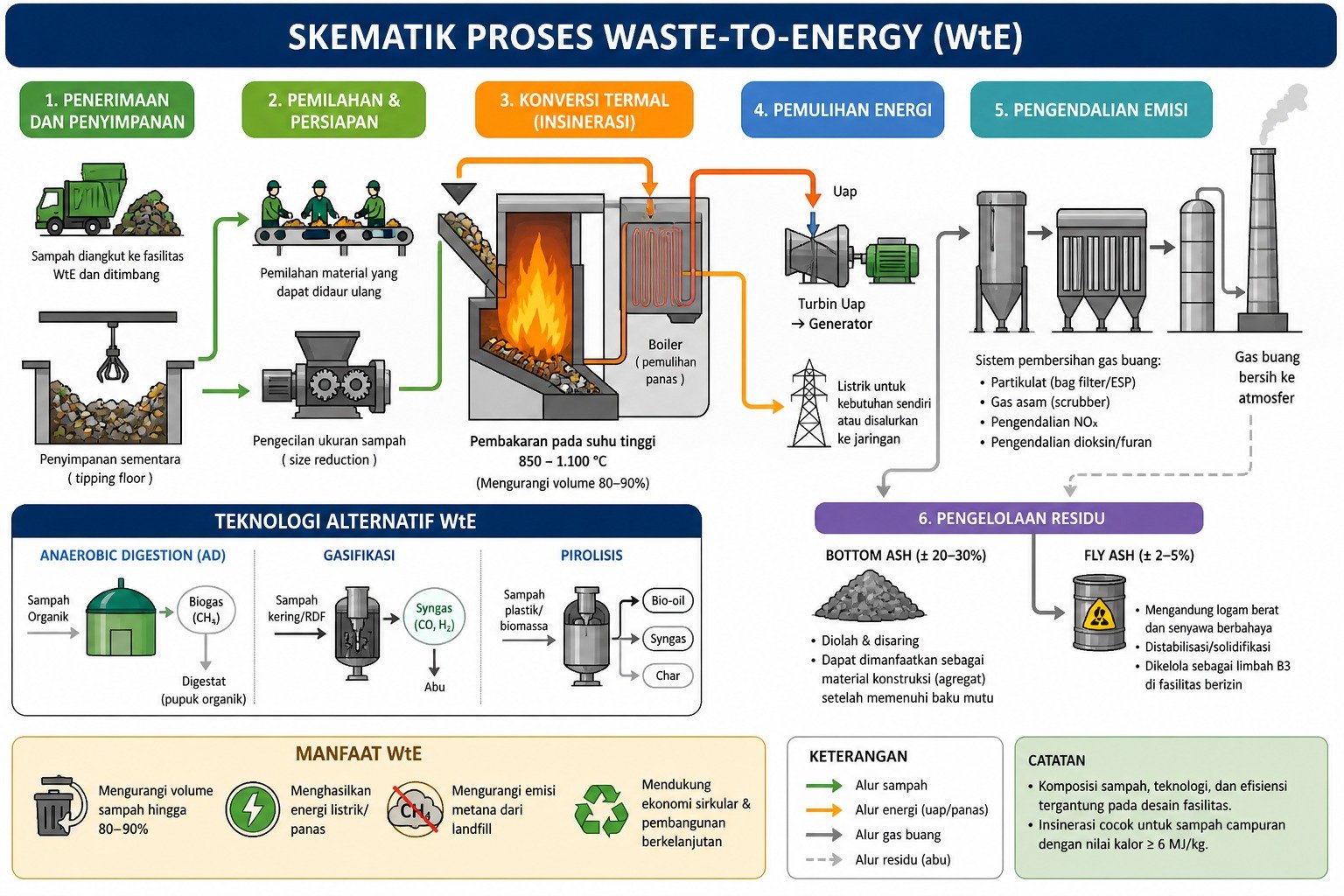 Inovasi Waste to Energy (WtE) sebagai Alternatif Solusi Permasalahan Energi dan Sampah