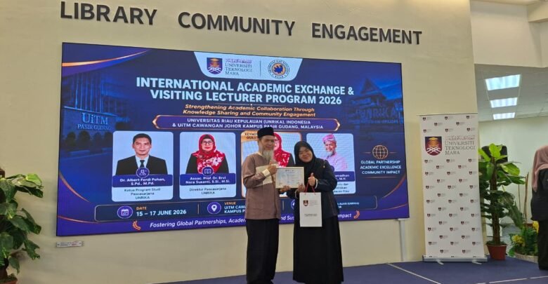 Raja Ali Haji Relevan untuk Era AI dan Tata Kelola Modern, Dr. Hos Arie Sampaikan Kuliah Tamu di UiTM Malaysia