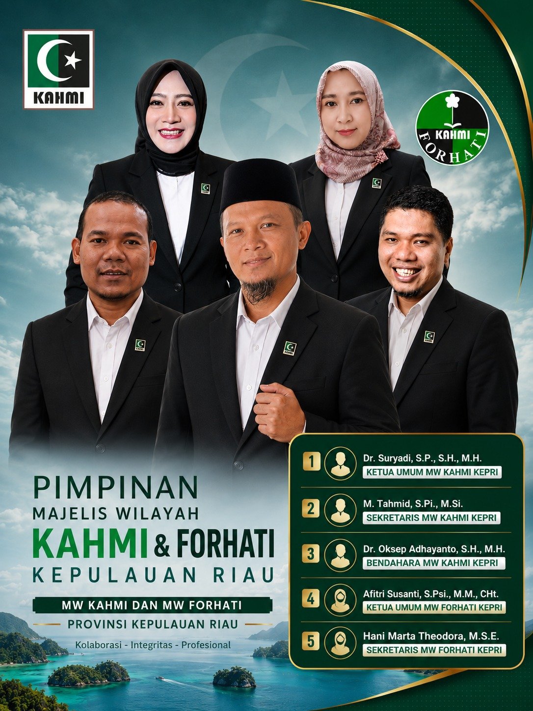 KAHMI dan FORHATI Kepri Siapkan Terobosan Strategis