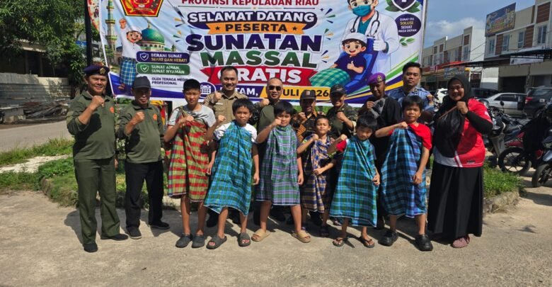 Perkuat Nilai Bela Negara, IARMI Kepri Gelar Sunatan Massal Gratis untuk Masyarakat di Batam