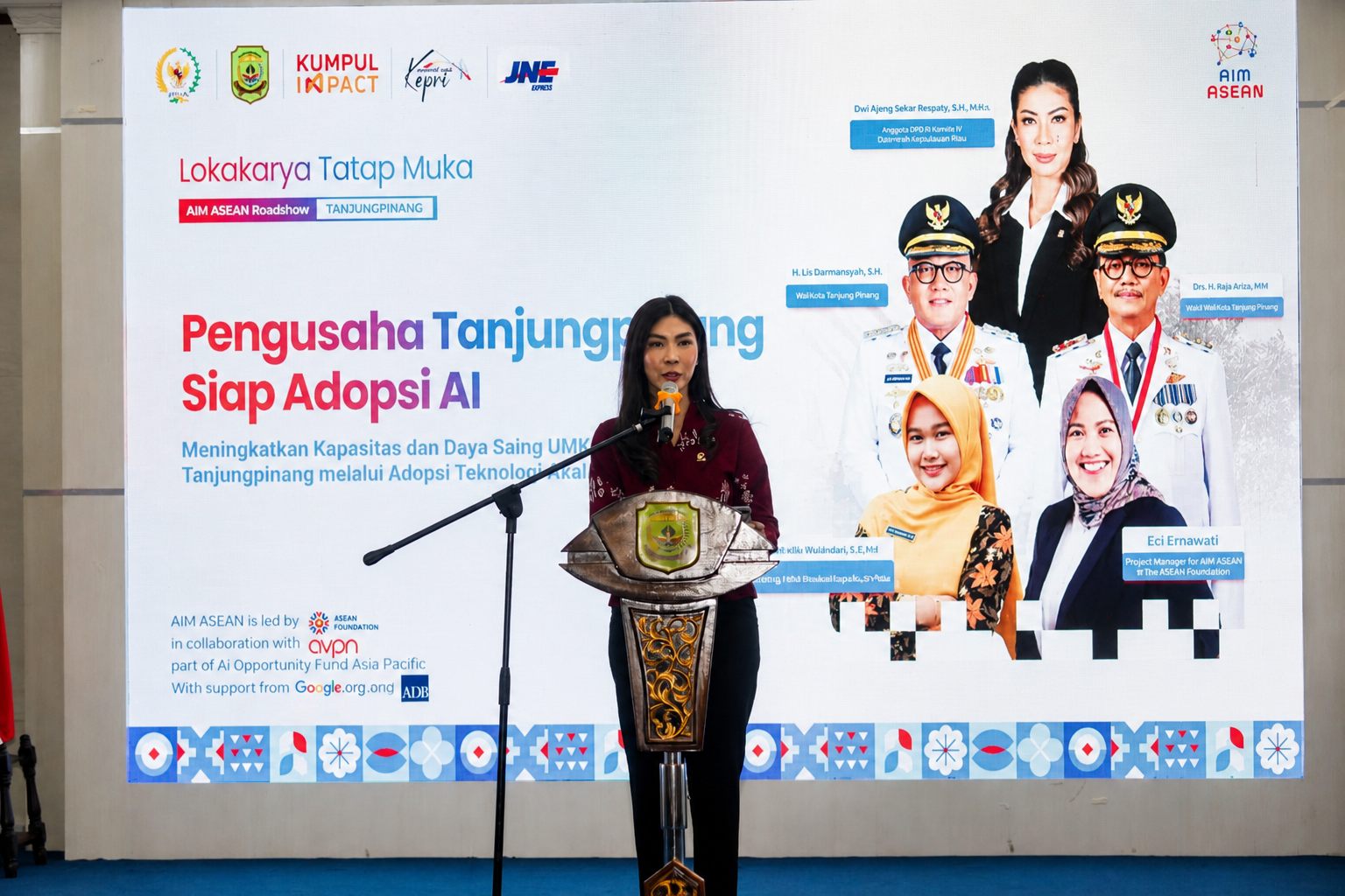 Senator Dwi Ajeng Sekar Respaty Dorong UMKM Tingkatkan Daya Saing Melalui AIM ASEAN