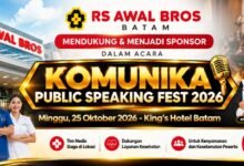 RS Awal Bros Batam Dukung Keselamatan Peserta Komunika Public Speaking Fest 2026