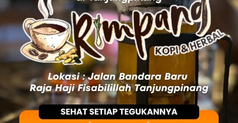 Rimpang Kopi & Herbal, Tempat Nongkrong di Tanjungpinang